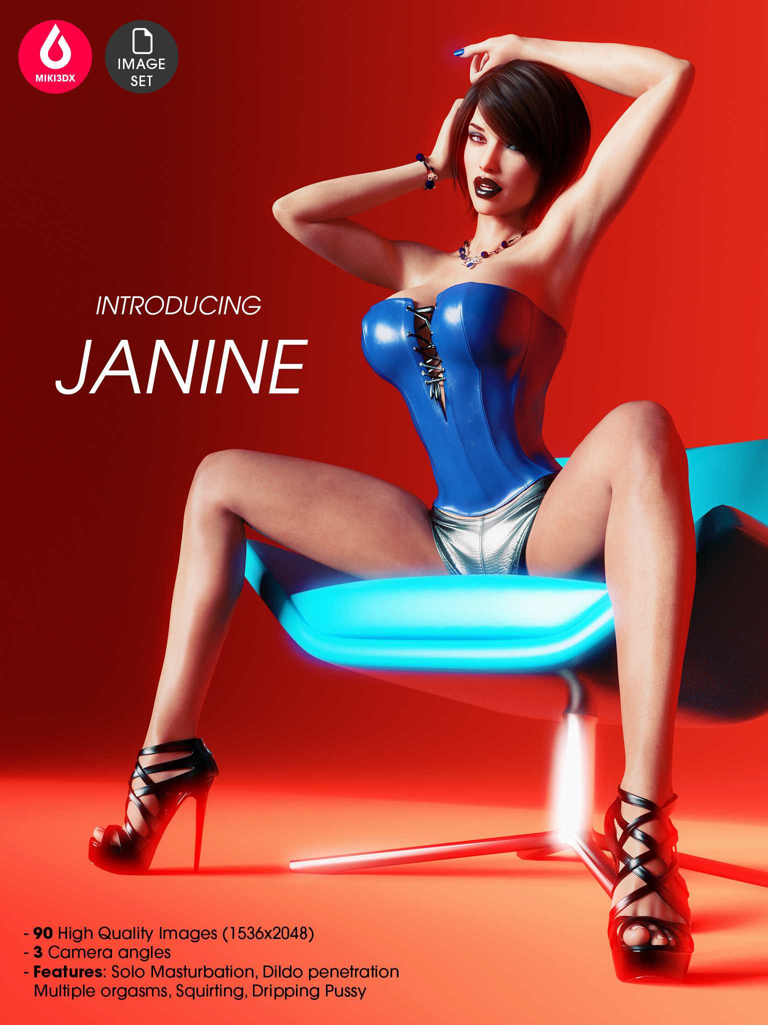 Miki3dx - Introducing Janine 3D Porn Comic