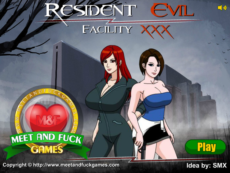 Meet And Fuck Resident Evil Facility XXX Porn Game