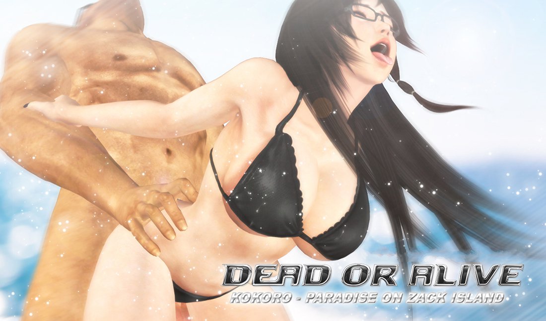 Kokoro - PARADISE ON ZACK ISLAND (Dead or alive) 3D Porn Comic