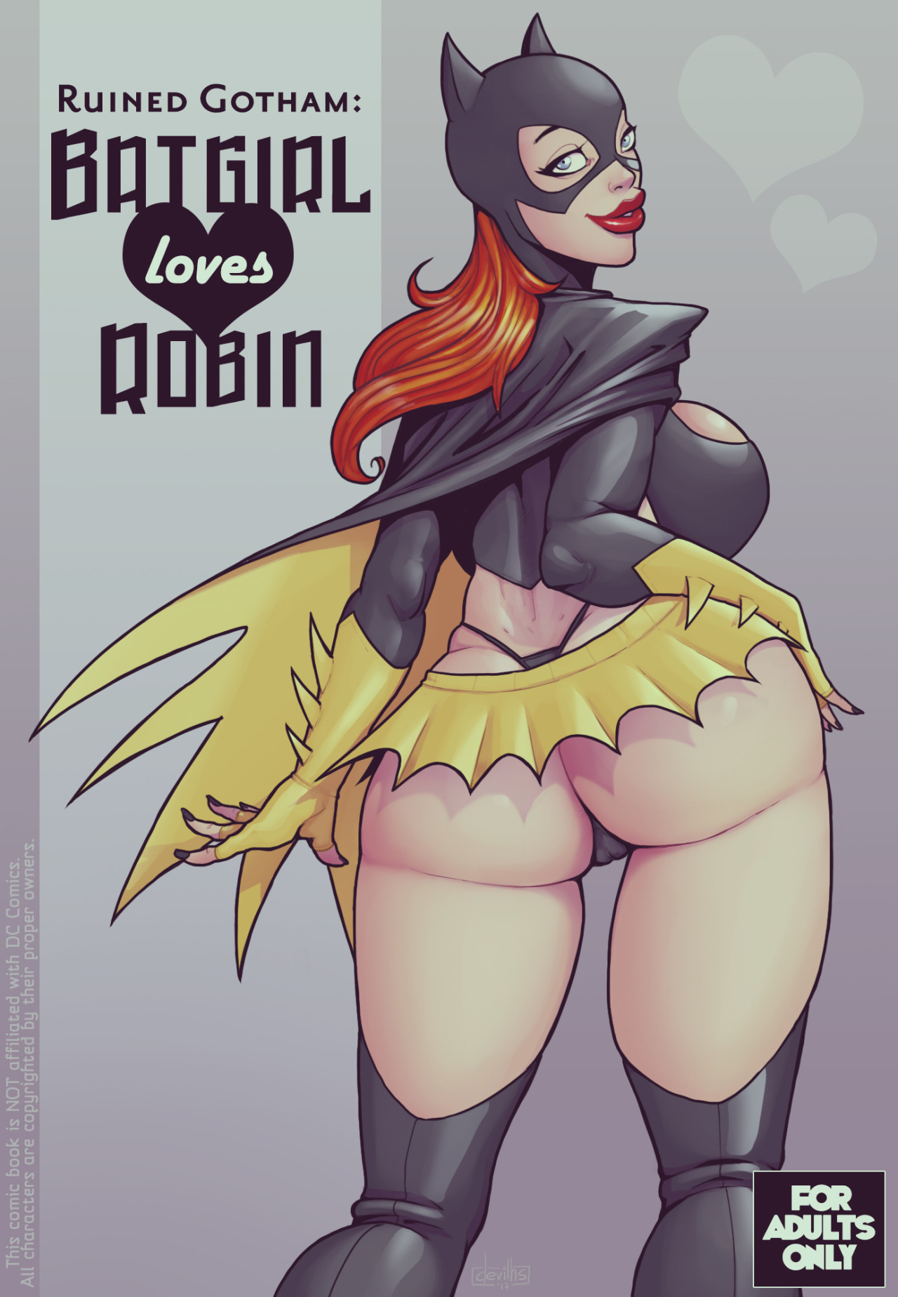 Sexy batgirl in DevilHS Ruined Gotham Batgirl loves Robin Ongoing Porn Comic