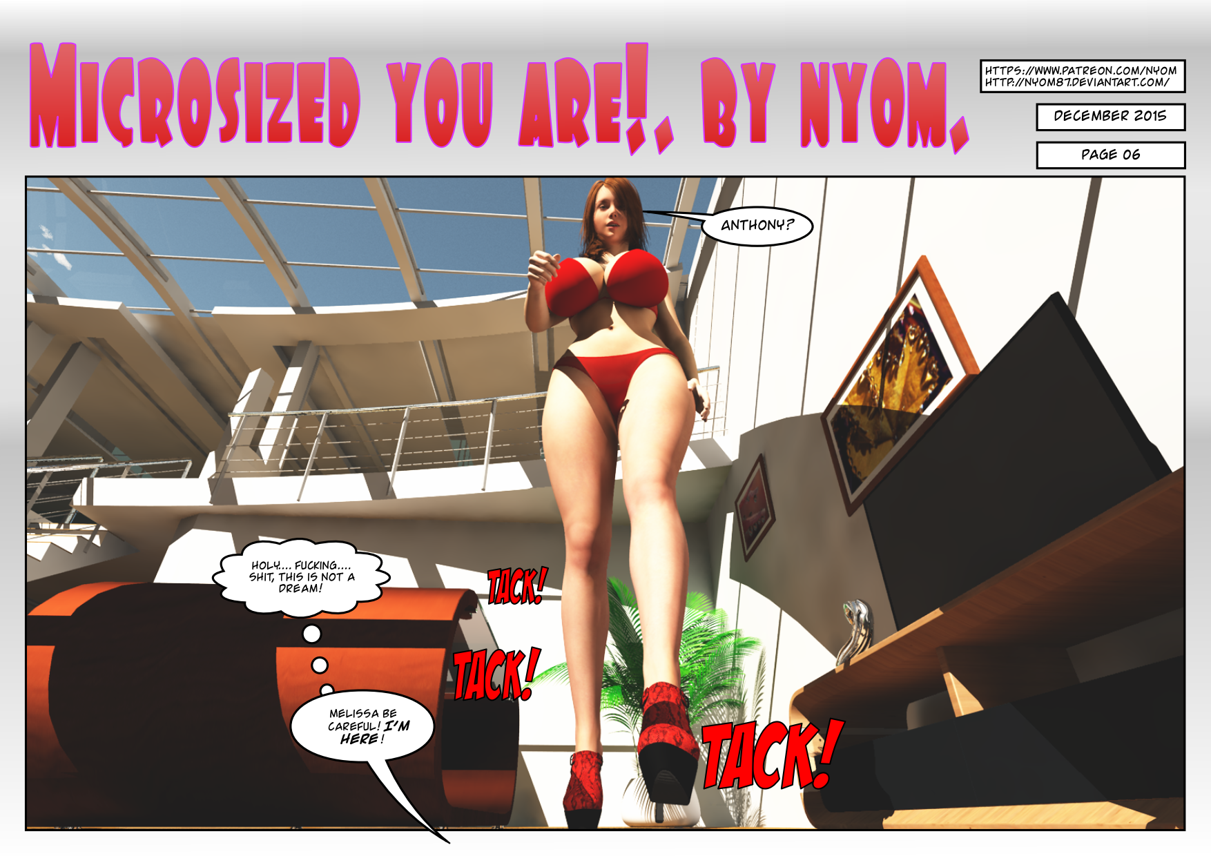 Nyom Microsized You Are 3D Porn Comic