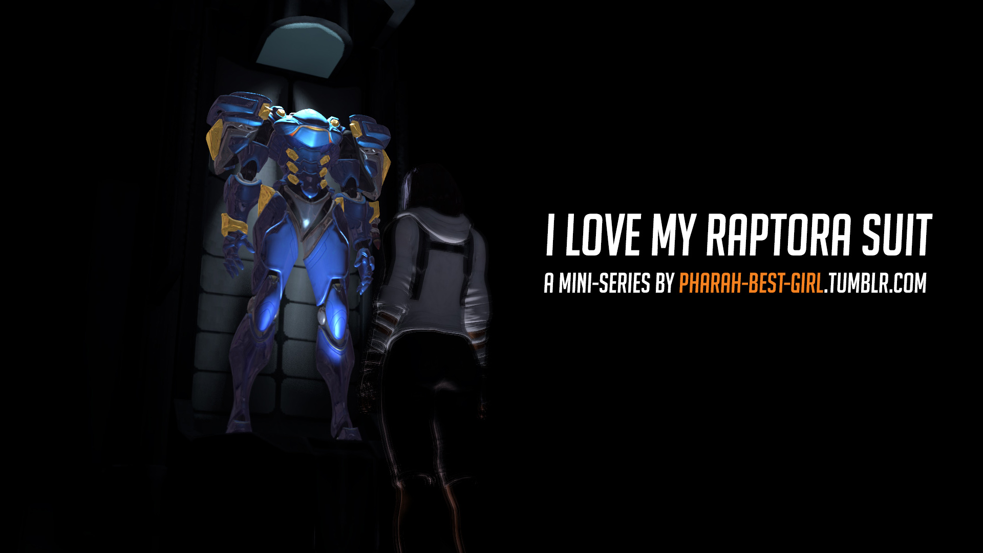 I love my Raptora suit by Pharah best girl Overwatch comic 3D Porn Comic
