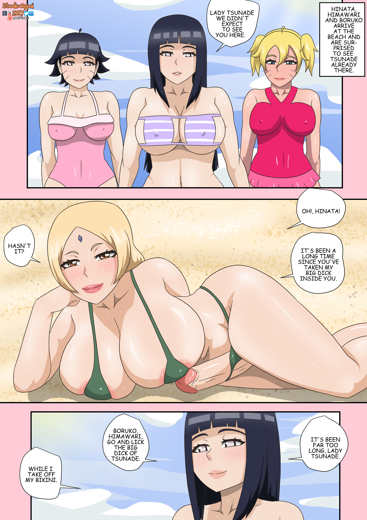 Updated from Studio Oppai A Beautiful Day at the Beach 7 pages Hentai Comics