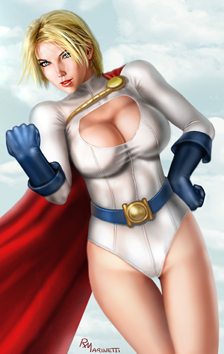 Hot Superheroines in Artwork by Raffaelemarinetti Porn Comic
