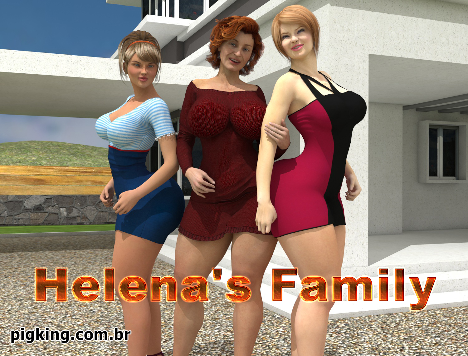 Pig King - Helenas Family 3D Porn Comic