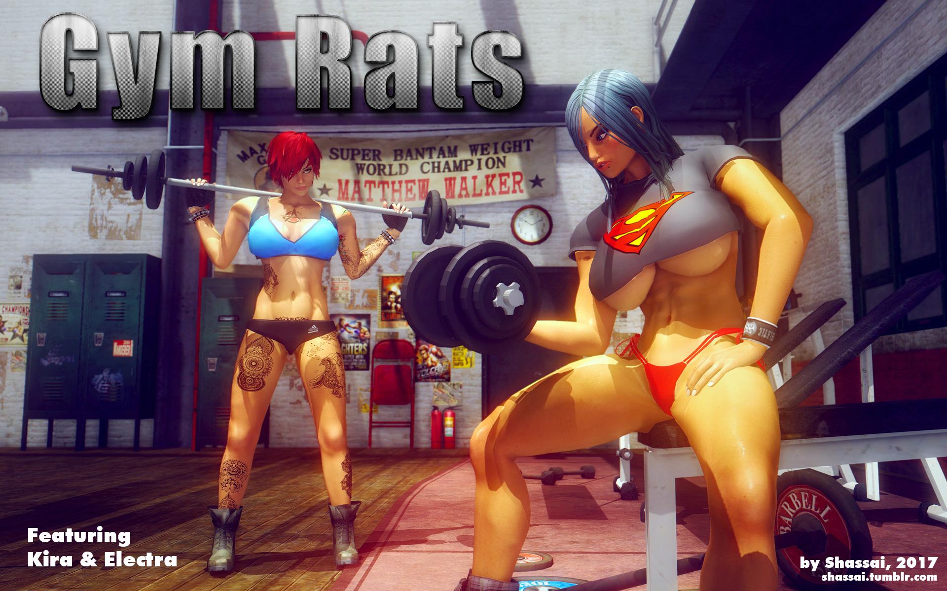 Shassai – Gym Rats Complete 3D Porn Comic