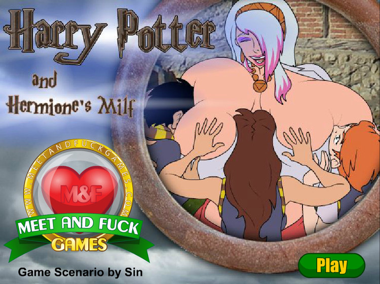 Meet and Fuck Games - Harry Potter and Hermione’s Milf Porn Game