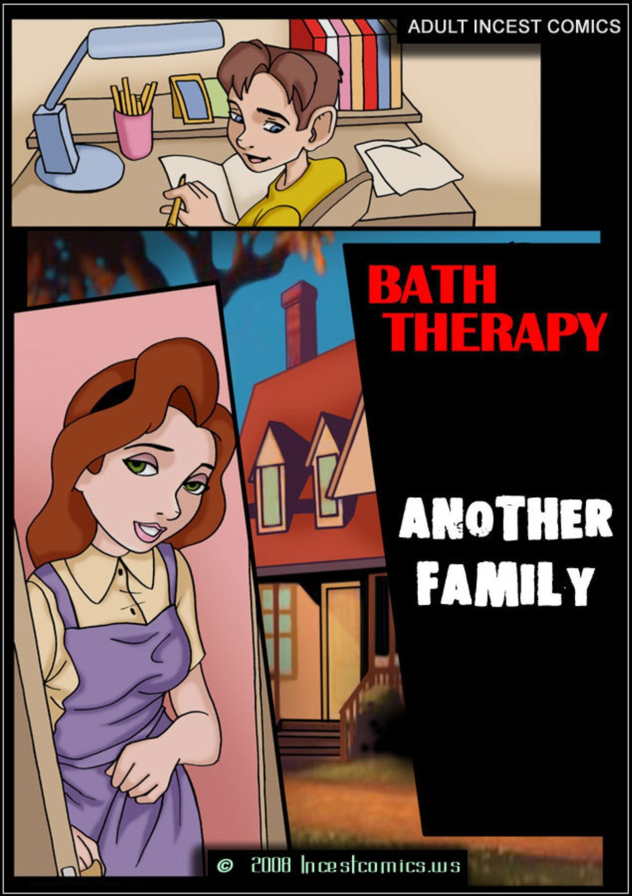 [The Iron Giant] Another Family: Bath Therapy Porn Comics