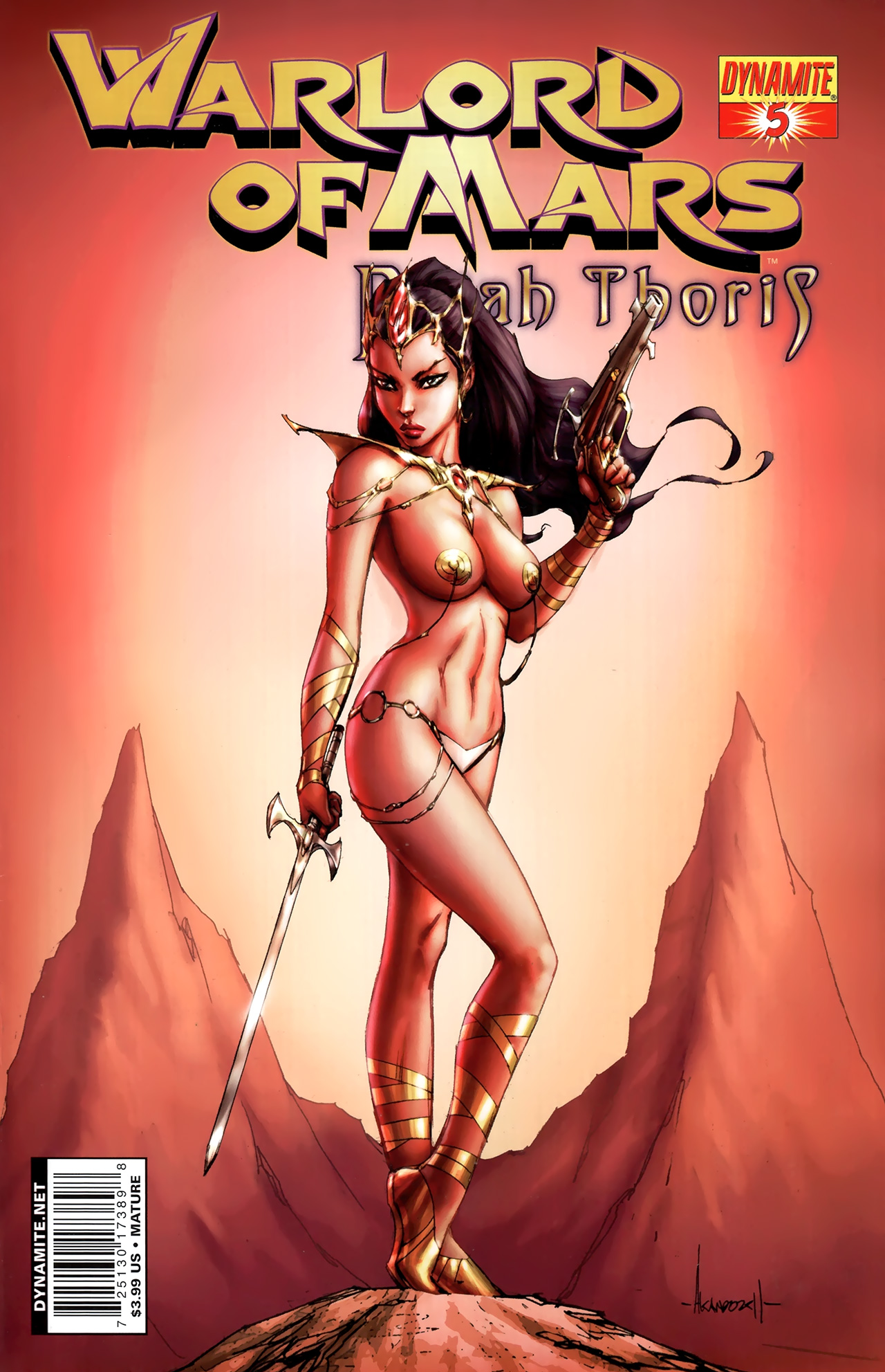 Warlord of Mars Dejah Thoris 5 by Renaut Porn Comic