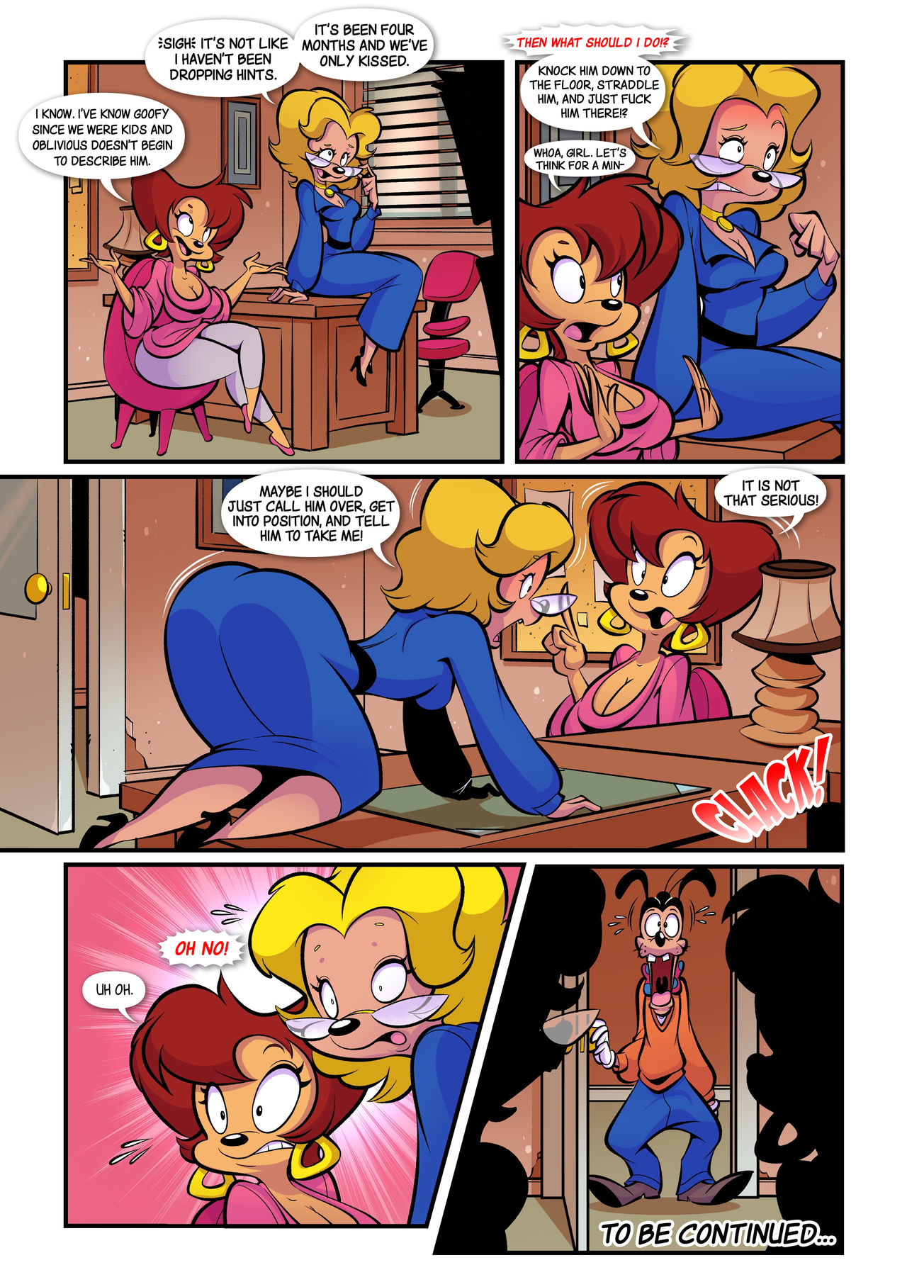 ThaMan She Goofed Goof Troop Ongoing Porn Comics