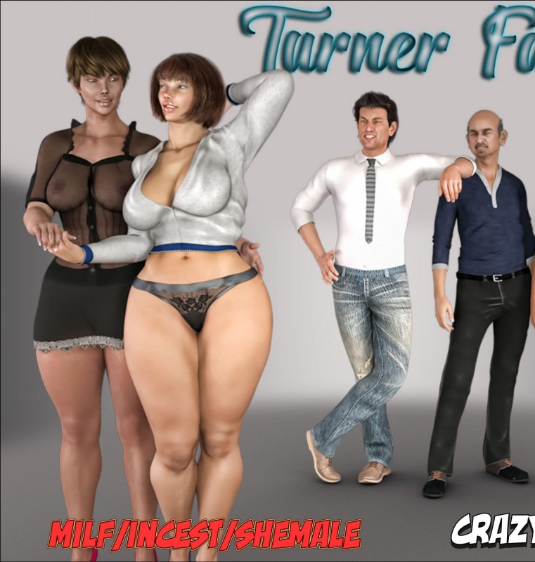 Crazy Dad - Turner Family Secrets 3D Porn Comic
