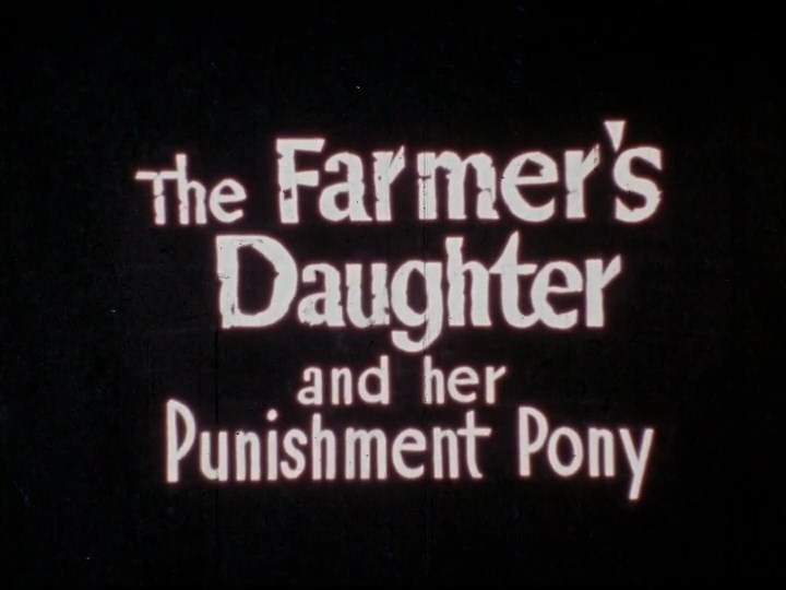 Farmer’s Daughter And Her Punishment Pony / ?  )