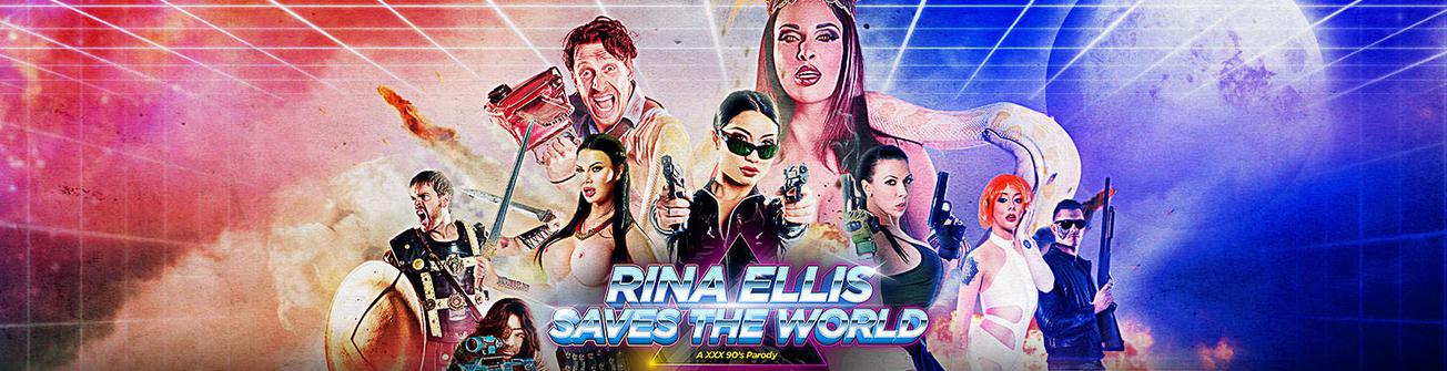 Rina Ellis Saves the World A XXX 90 s Parody / Rina Ellis Спасает Мир :Пародия