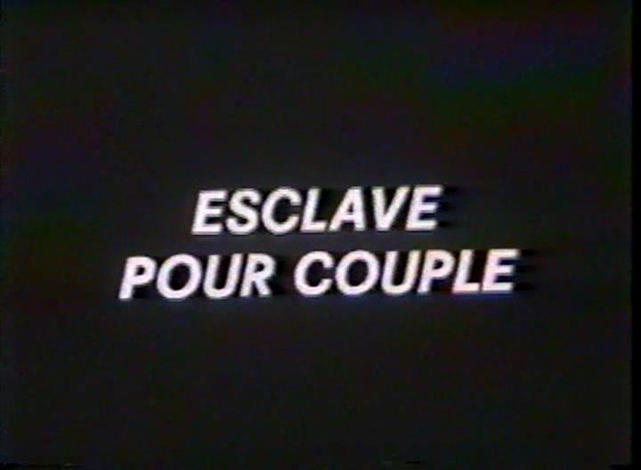 Esclave pour Couple