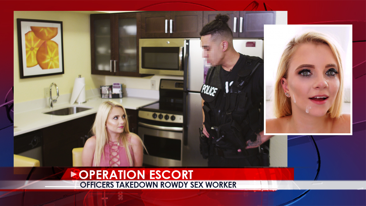 Riley Star - Officers Takedown Rowdy Sex Worker