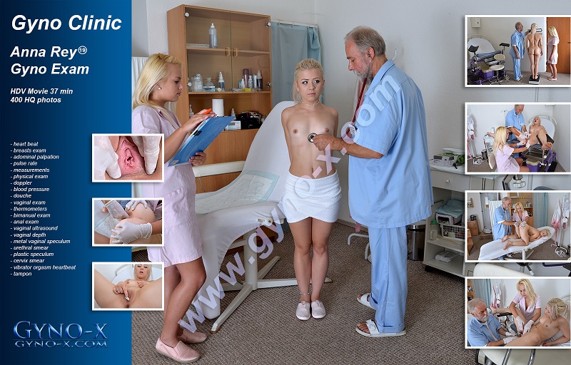 Anna Rey Gyno Exam  Anna Rey, 19 years