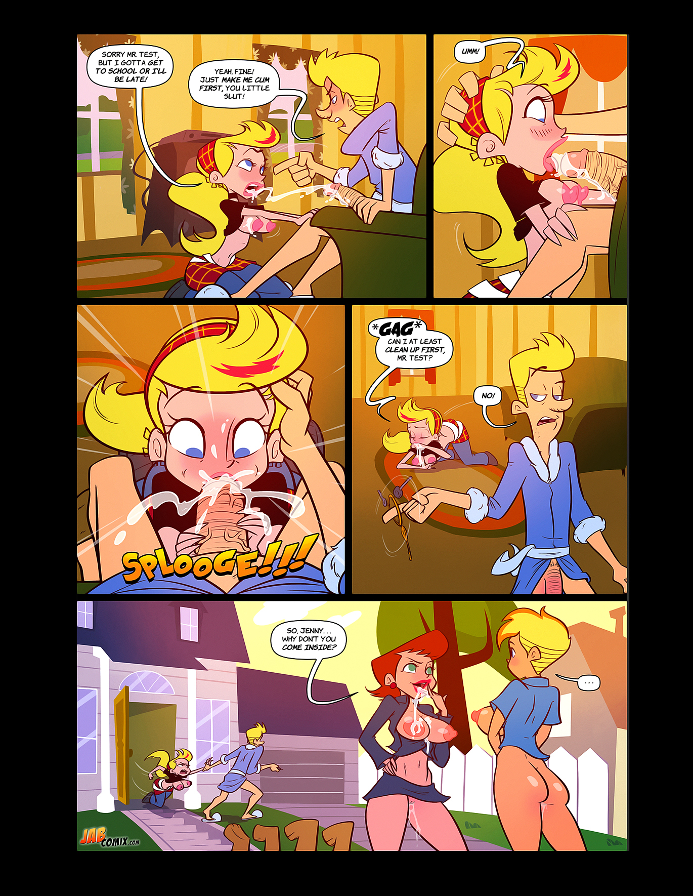 Download JabComix - Johnny Testicles 3 - Complete.