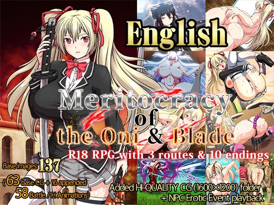 Oneone1 - Meritocracy of the Oni & Blade Complete Edition (Multi-Language) Porn Game