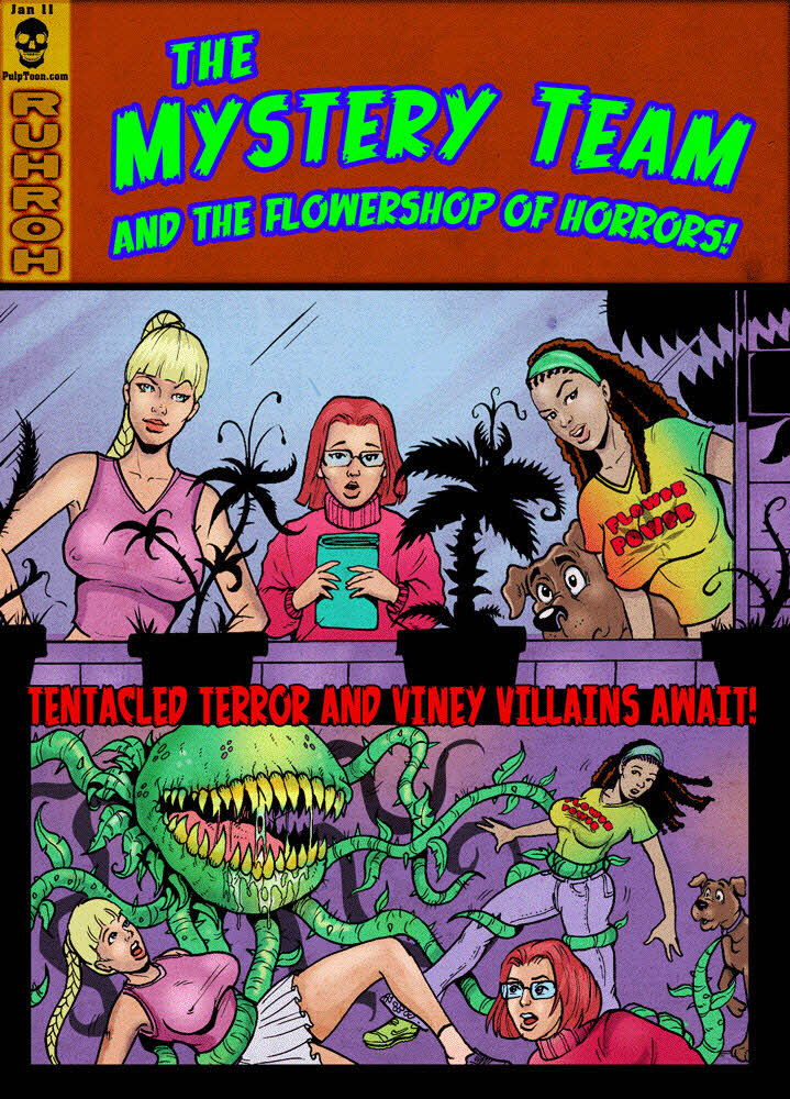 [Pulptoon] Mystery Team and the Flowershop of Horrors Porn Comics