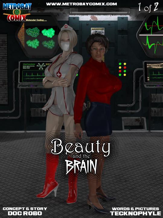 Tecknophyle - Beauty and the Brain 1-3 3D Porn Comic