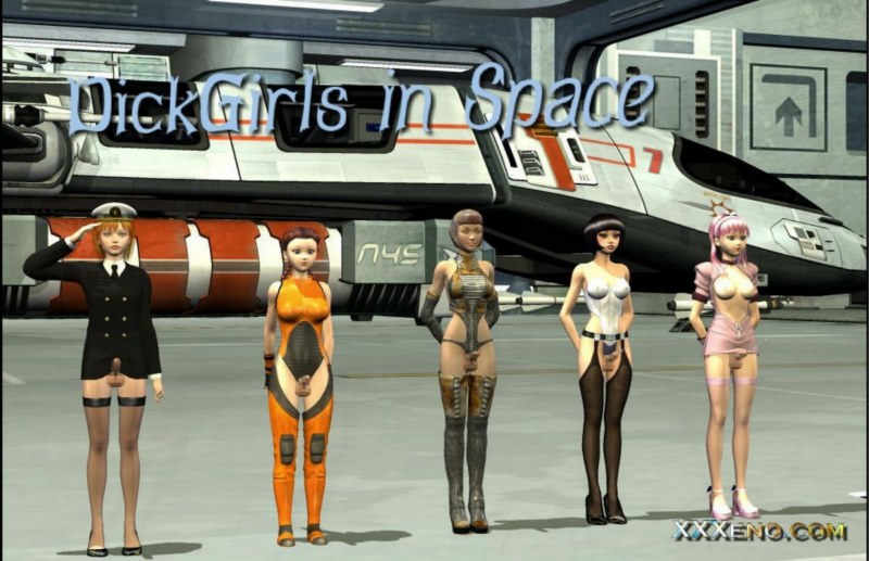Lynortis - Dickgirls in Space 3D Porn Comic